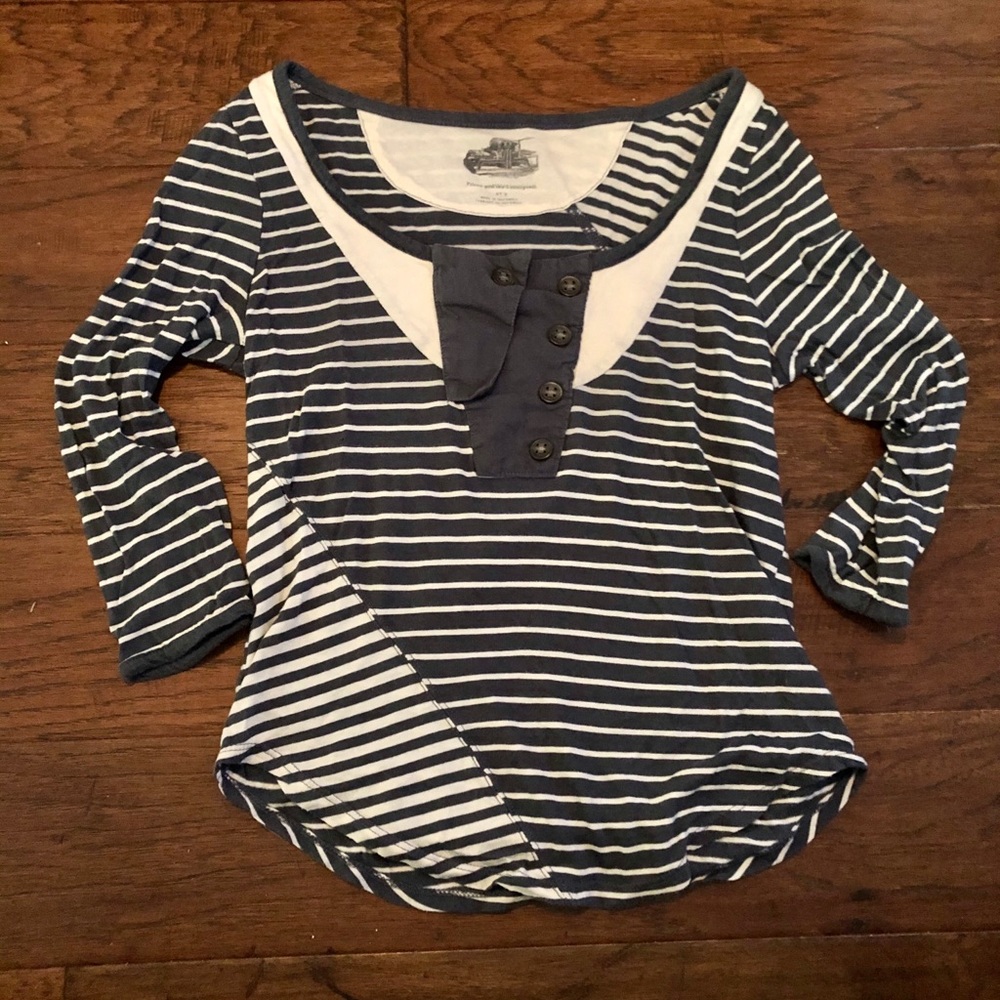 Pilcro and the letterpress Anthropologie Knit tee